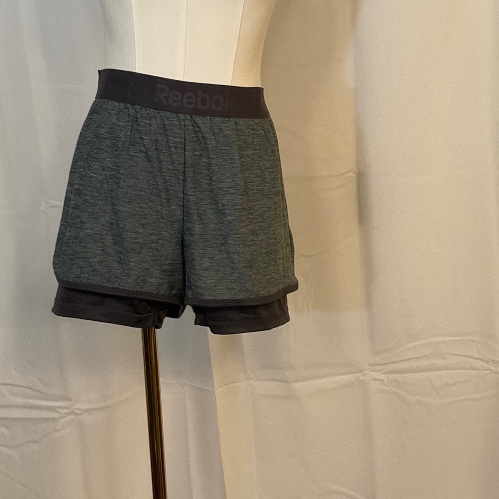 Reebok Women's Athletic Charcoal Shorts
